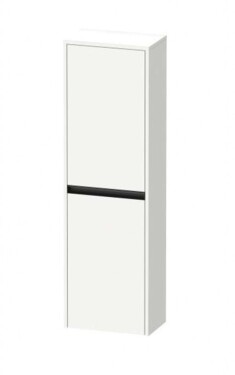 DURAVIT - Ketho.2 Skříňka 132x40x24 cm, 2 dvířka, panty vlevo, matná bílá K21319L18180000