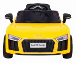 Mamido Dětské elektrické autíčko Audi R8 Spyder žluté