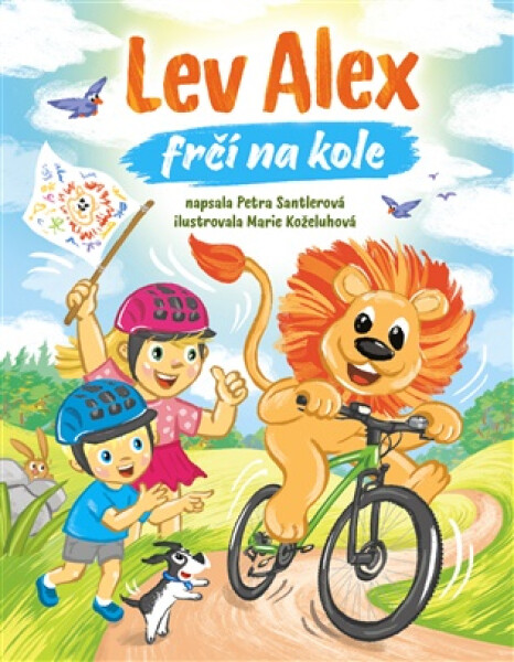 Lev Alex frčí na kole - Petra Santlerová