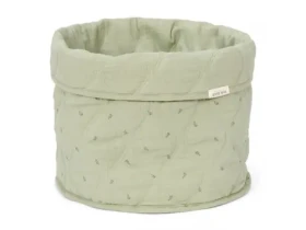 Little Dutch Košík textilní oboustranný velký Pure Sage (DE30215036LD)