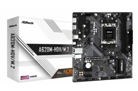 ASRock A620M-HDV/M.2 / AM5 / 2x DDR5 / 1x PCiex16 / GLAN / mATX (90-MXBLL0-A0UAYZ)