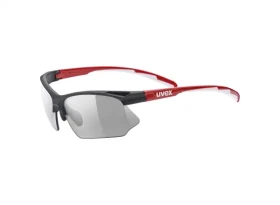 Uvex Sportstyle 802 Vario brýle Black Red White/Smoke