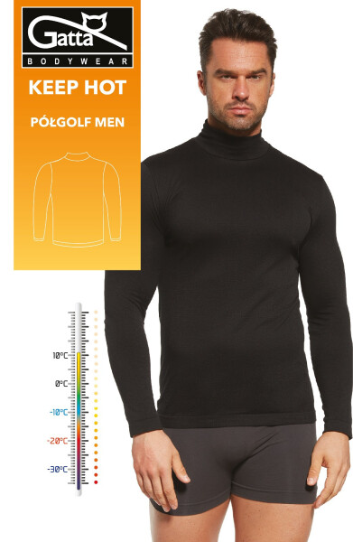 Pánský polorolák Gatta 3079S Keep Hot Men M-2XL černá