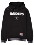 New Era Pánská mikina Las Vegas Raiders NFL Felt Logo Throwback Hoodie Velikost: XL