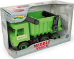 Middle Truck sklápěčka - zelená - Wader
