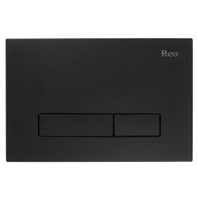 REA - Ovládací tlačítko k podomítkovým systémům WC HD K011A-Q and Slim 024N Black REA-E0633