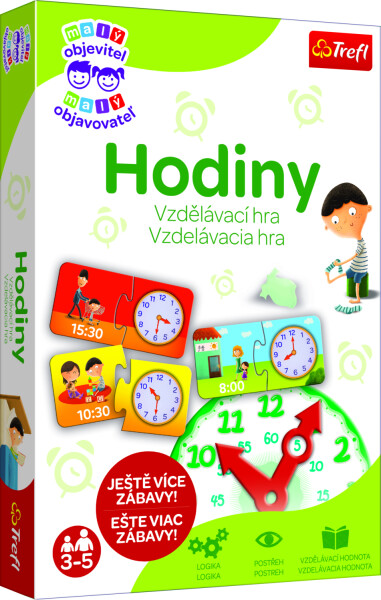 Trefl HRA MALÝ OBJEVITEL Hodiny