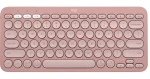 Logitech Pebble Keys 2 K380s růžová / Bezdrátová klávesnice / BT / USB / US Layout (920-011853_CZ)