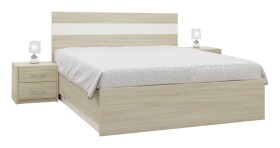 Nábytek Mikulík Dvoulůžko MIA s lamelovými rošty ROZMĚR: 160 x 200 cm