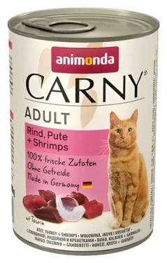 Animonda Carny Adult hovězí, krůta, krevety / Konzerva pro kočky / 400 g