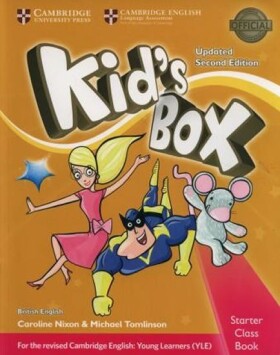 Kid´s Box Starter Class Book with CD-ROM British English,Updated 2nd Edition - Caroline Nixon