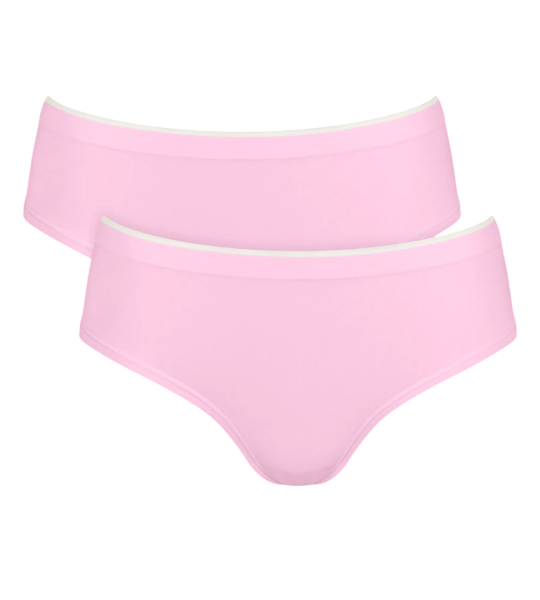 Sloggi GO Sense Hipster 2P - PINK - SLOGGI PINK - SLOGGI FLORAL PINK XXL