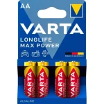 Varta Longlife Max Power Baterie AA 400ks / 1.5V / alkalická / v boxu (489587)