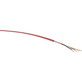 VER JHSTH 4x2x0,8rt Eca T500 kabel pro přenos dat JHSTH 4 x 2 x 0.8 mm² červená 500 m