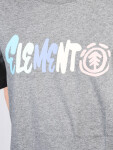 Element CHIMP grey heather pánské tričko krátkým rukávem