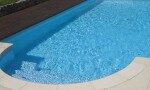 Bazénová fólie ELBE SBG Supra Light Blue 1,65 m šířka, 1 m délka, 1,5 mm tloušťka - (světle modrá - 687) metráž - cena je za m2