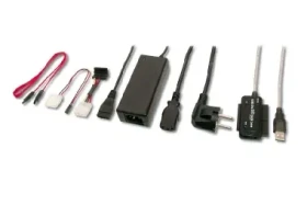 PremiumCord USB 2.0 - IDE + SATA adapter s kabelem a přídavným zdrojem (ku2ides)