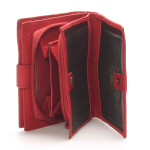 Dámská kožená peněženka DELAMI, Crossroad červená