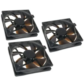 Noiseblocker BlackSilent Pro Fan PL2 černá 3ks / 120mm / 20 dB @ 1400 RPM / 56.5 CFM / 3-Pin (LUBU-030)