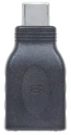 Manhattan redukce USB-C(M)-USB-A(F) černá / Redukce / USB 3.1 Gen 1 / 5 Gbit/s (354646)