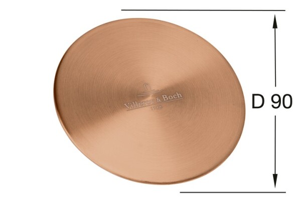 Příslušenství ke dřezům Villeroy & Boch - krytka odpadu 96241504, bronz 96241504