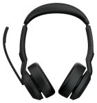 Jabra Evolve2 55 černá / Sluchátka / mikrofon / ANC / USB-C / Bluetooth 5.2 / UC Stereo (25599-989-899)