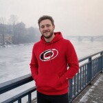 Fanatics Pánská mikina Carolina Hurricanes NHL Primary Logo Graphic Hoodie Velikost: L