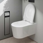 HANSGROHE - EluPura S Závěsné WC, AquaHelix, SmartClean, bílá 61114450