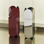 HAY Mlýnek na pepř/sůl Arcs Burgundy, červená barva, kov