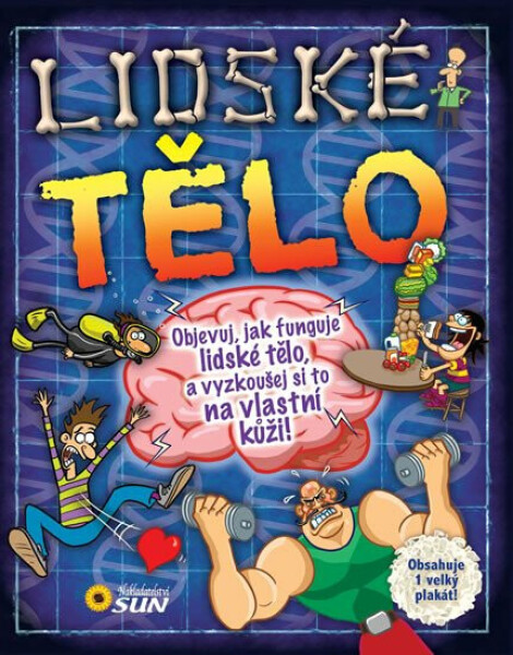 Lidské tělo - Objevuj, jak funguje lidské tělo, a vyzkoušej si to na vlastní kůži! (poškozené) - Anna Claybourneová