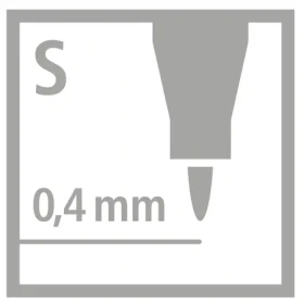 STABILO® OHPen universal - superfine - černá (841/46)