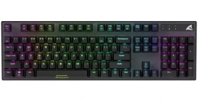 Sharkoon Skiller SGK20 černá / herní klávesnice / mechanická / Huano Red / RGB / USB / 1.8m / DE Layout (4044951037759)