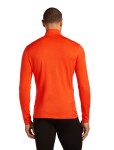 Pánské merino tričko s dlouhým rukávem ICEBREAKER Mens 200 Oasis LS Half Zip, Fervid velikost: M