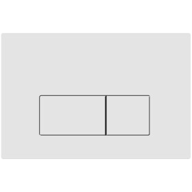 CERANO - Ovládací tlačítko splachování Modulo k WC modulu Basic - ABS - bílá CER-670822