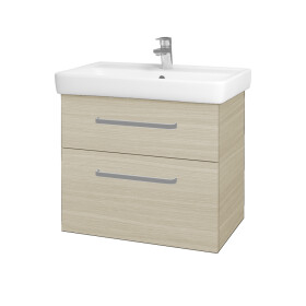 Dřevojas - Umyvadlová skříňka Q MAX SZZ2 70 - D04 Dub / Úchytka T01 / D04 Dub 60407A