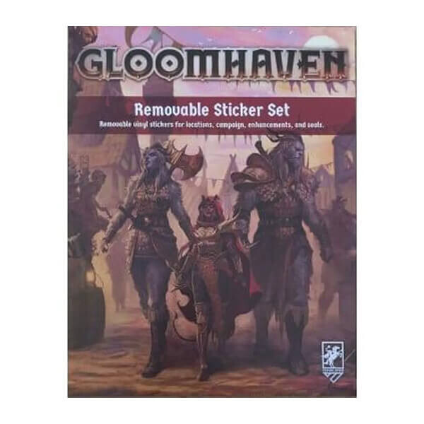Gloomhaven 2nd Edition Removable Sticker Set - EN