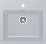 Franke Tectonitový dřez SID 610, 56x53 cm, bílá 114.0284.165
