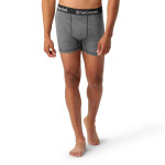 Pánské merino boxerky SMARTWOOL Men's Active Boxer Brief Boxed, Medium Gray Heather velikost: L