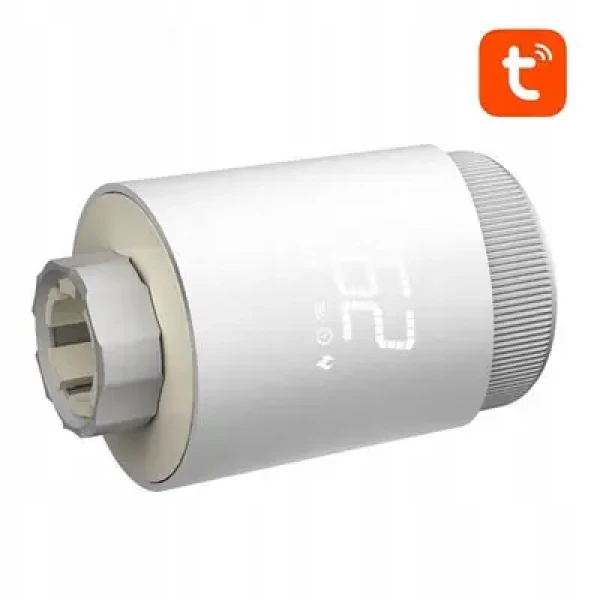 Rozbaleno - Avatto TRV10 bílá / Chytrá termostatická hlavice / ZigBee / rozbaleno (TRV10.rozbaleno)