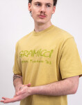 Tričko Gramicci Freedom Tee Pigment Dyed SULPHUR PIGMENT