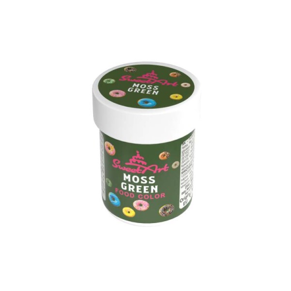 SweetArt gelová barva Moss Green (30 g)