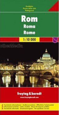 PL 68 Řím 1:10 000 / plán města