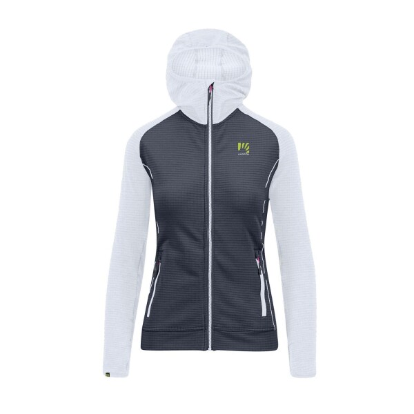 KARPOS W Ambrizzola Full-Zip Hoodie, Ombre Blue/Bright White velikost: S