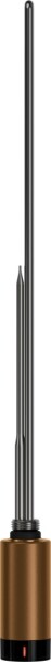 DEANTE - Silia matte brown topné těleso, pro koupelnové topení - 600 w; AGI_C601