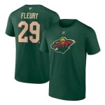 Fanatics Pánské Tričko Marc-André Fleury #29 Minnesota Wild Stack Logo Name Number Velikost: