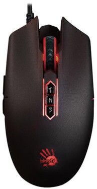 A4tech Bloody P80 Pro, podsvícená herní myš CORE 3, USB, černá
