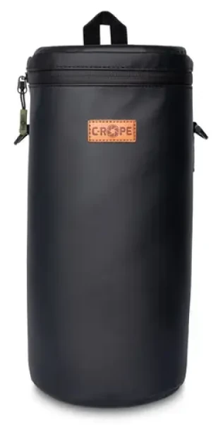 C-ROPE Premium černá, velikost XXL / Fotopouzdro / 14 x 14 x 33 cm / 2 přihrádky / s popruhem (CRP-PLB-XXL-BLK)