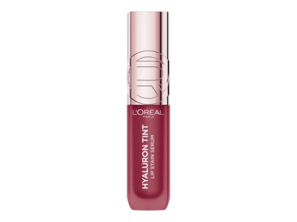 L'Oréal Paris Tekutá rtěnka Hyaluron Tint Lip Stain Serum 490 Berry Jolie 5 ml