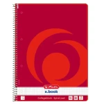 Herlitz Poznámkový blok A4 / spirálový / linkovaný / 80 listů (10834117)