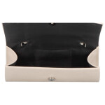 Minimalistické koženkové psaníčko do ruky Tulipan, béžová